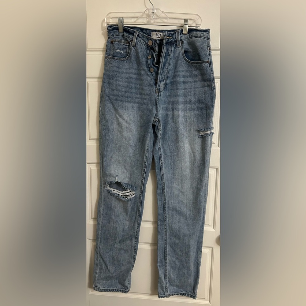 STRAIGHT UP INDIGO RAIDER TRASH ZGY Jeans. Size 28. Excellent used condition.